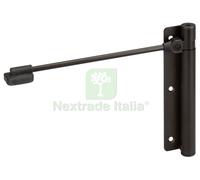 2PZ SPINGIPORTA 'ERCOLE' ART.114 DX NERO: