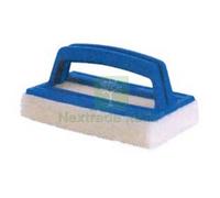 2PZ SPUGNA LAVASCIUGA SPAZZOLA TAMPONE PER PISCINE CM.14X9X7H.: