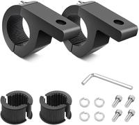 2pz Staffa Di Montaggio Moto, Morsetto per Fari LED Supporto Faretti 22-32Mm