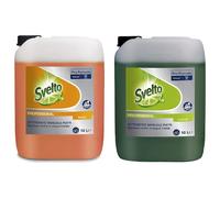 2pz Svelto detersivo piatti Professionale Limone/Aceto tanica Assortiti 10 litri