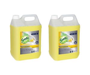 2pz SVELTO PROFESSIONAL Sgrassatore pavimenti senza risciacquo Fresco Limone 5l