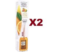 2PZ SWEET HOME DIFFUSORE BASTONCINI PROFUMATORE AMBIENTE AGRUMI DI SICILIA 100ML
