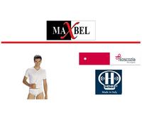 2pz T-SHIRT INTIMO UOMO 693 mezza manica UOMO filo Scozia CERTIFICATO SC A "V"