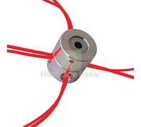 2PZ TESTINA X DECESPUGLIATORE VORTEX EFFE ALLUMINIO UNIVERSALE GR 280: