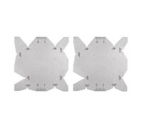 2pz Trapano Punta Angolo Misuratori 60°-160° Trapano Affilatura Misuratore