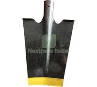 2PZ VANGHETTO PUNTA QUADRA FORGIATO STARS ACCIAIO CM 22X36: