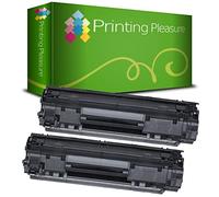 2pz x 725 Toner Compatibile Nero per Canon MF-3010, LBP-6000, LBP-6000 B, LBP-6018, LBP-6020, LBP-6020 B