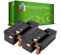 2pz x C13S050614 Toner Compatibile Nero per Epson AcuLaser C1700, C1750N, C1750W, CX17, CX17NF, CX17WF