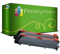 2pz x TN-2420 Toner Compatibile Nero per Brother DCP-L2510D DCP-L2530DW DCP-L2550DN HL-L2310D HL-L2350DW HL-L2370DN HL-L2375DW MFC-L2710DN MFC-L2710DW MFC-L2730DW MFC-L2750DW (con Chip)