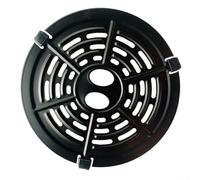 2QT Air Fryer Grill Piastra con manico antiaderente in acciaio inox padella di cottura per la preparazione dei pasti