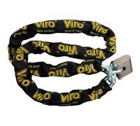 Viro | Eurothor, Catena Moto e Scooter, 150 cm, con Lucchetto, in Acciaio, Finitura Anticorrosione, Asta Anti-strappo e Antitaglio