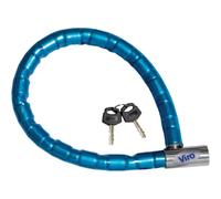 LUCCHETTO BICI/MOTO "SERPIS" CM.70 CAVO CORAZZATO FLESSIBILE D.25 MM E CHIAVE DI