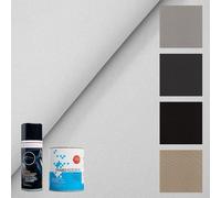 2R STOCK - Kit Tessuto Cielo Auto 50 cm - Modello Nido d'ape - Ripara Tetto Auto Scollato rimedi fai da te - Scegli il COLORE e personalizza la COLLA - Barattolo o Spray - Made in Italy