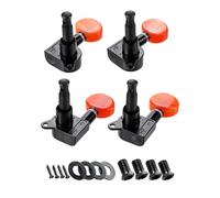 2R2L - Accordatore per chitarre e ukulele, copertura trasparente, leghe metalliche, costruzione, inclusa copertura trasparente, parti per chitarra