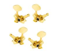 2R2L Metal Ukulele Guitar Tuning Peg Tuner Chitarra Placcata Oro Machine Head Piroli Accordatura per Chitarra