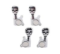 2R2L Ukulele Elettrico Chitarra Tuning Peg Strings Button Machines Testa Per Chitarra Ukulele A 4 Corde Piroli Accordatura per Chitarra