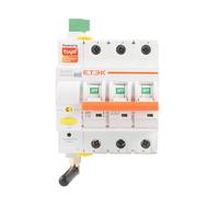 2RD58I8PM Interruttore Automatico Intelligente MCB Smart Life Controllo remoto Protezione da cortocircuito Temporizzato 2P 16A 25A 32A 40A 63A EKR3(32A,Compatible)