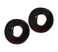 2Roll 3-Layer Car Door Rubber Seal Strip Anti-Dust Soundproof Weatherstrip