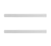 2roll Pellicola Privacy per Finestre Bagno Statica in Pvc Bianco