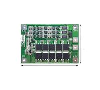 2S 3S 4S 5S 6S 15A 20A 40A BMS Scheda di proteze con bilanciamento for uso batteria cacciavite 8.4V 12V 14.4V 18V 21V 25V 36V(3S 40A Balance BMS)