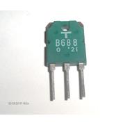 2SB688 HIGH POWER PNP SILICON TRANSISTOR 80W 10MHZ TOSHIBA KENWOOD KA-7X