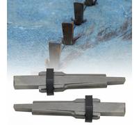 2set 23mm Metal-Plug Cunei Calcestruzzo Rock-Stone Splitter for Rock Granito