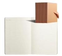 2Set A4 A5 B5 Notebook To-Do Foderato Carta a griglia vuota Diario Sketchbook Disegno Pittura Graffiti Notepad Cancelleria(A5 Kraft Line)