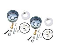 2set Carburetor Repair Kit Fit For Tecumseh 632347 631700 632019A Bowl And Float
