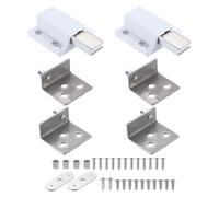 2Set Cerniere Porte 35x41mm Asse Nascosto Fermo , Argento