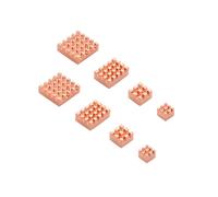 2Set Heat Sink Metal Copper Heatsink Passive Cooling Pad Dissipation R