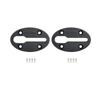 2set Kayak Slide Binari Staffa Kayak Accessori Montaggio Pista Canna Da Pesca Supporto Base Rack Facile da Usare Staffa di Scorrimento