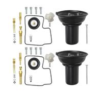 2set Kit Di Riparazione Carburatore Guarnizione Valvola A Membrana Parti Di Ricostruzione Set Per Steed 600 Per Shade VT600 Vlx600 Vlx 600 Vt600c Kit Carburatore Carb