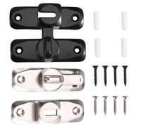 2Set Serratura Per Porta Con Sicurezza 90180 Zinc Alloy Fermagli Eurowagens