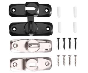 2Set Serratura Per Porta Con Sicurezza 90180 Zinc Alloy Fermagli Eurowagens