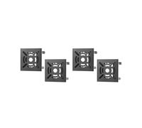 2Set Staffa di Montaggio Un Parete Universale per Montaggio Su Palo Verticale per Telecamera di Sicurezza CCTV Dome PTZ (D)