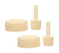 2set Stampo per Cialde Gelato Conico in Plastica Bianca | Forma Uniforme, Pulizia Rapida, per Cialde Arrotolate e Coppette Croccanti, Uso Domestico
