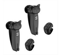 2Set Telecomando Pagina Turner Auto Clicker Bluetooth 5.3 per / per Android/E-Reade Gaming Live per