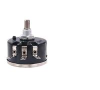 2Set WX112-050 WX050 5W Single Circle Wire Wound Potentiometer 100R 470R 1K 2.2K 4.7K 10K 22K 33K 47K 100 220 ohm with A03 knob(5.6K Ohm)