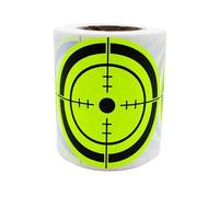2sets 200 Pcs/Roll Yellow Red Exercises Target Stickers Set 7.6 CM Training Supplies Sticker Per L'allenamento Al Tiro(TypeA)