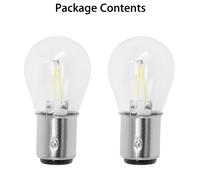 2St. Luce Lampada Lampadina Veicolo Indicatori LED Freno Fermata Set 12V