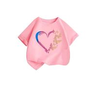 2t Camicie a maniche lunghe per ragazze abbigliamento per bambini, magliette per bambini, per primavera, estate e autunno, top comodo e alla moda, maglietta da ragazza Get Dirty Too (rosa, 12-14 anni)