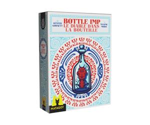 2Tomatoes Games | Bottle Imp | Gioco di Carte Strategia | Ottieni la Bottiglia Maledetta Che Concede Tutti I Desideri | 2 a 6 Giocatori | Catalano | Tema: Mistero
