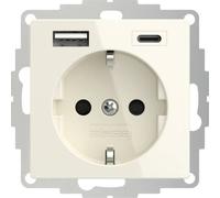2usb 2u 449535 presa contatto di terra con uscita ricarica usb protezione