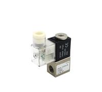 2V025-08 2V025-06 Normally Open 12V 24V 220V 1/4" BSP 2 Way 2 Position Air Solenoid Valve 2V025-08 Pneumatic Control Valve(Green,2V025-06-NO AC220V)