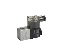 2V025-08 dc12v 24v 220v elettrovalvola pneumatica tipo airtac 2 posizioni 2 porte normalmente valvola magnetica pneumatica(4mm hose pipe,DC12V)