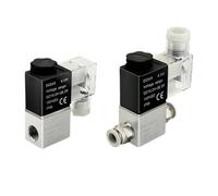 2V025-08 Dc12v 24v 220v Tipo Pneumatica Aria Elettrovalvola 2 Posizione 2 Porte Normalmente Chiuso Aria Magnetica Valvola Pneumatica (AC220V 10mm)