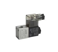 2V025-08 dc12v 24v 220v tipo pneumatico aria elettrovalvola 2 posizioni 2 porte normalmente chiuso aria valvola magnetica pneumatica (senza raccordi, OneColor)