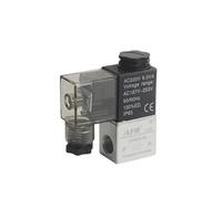 2V025-08 Valvola 12V 24V 110V 220V 36V Volt Elettrovalvole pneumatiche 2 posizioni 2 porte 1/4 "Elettrovalvola pneumatica normalmente chiusa(6mm hose pipe,AC110V)