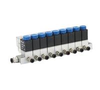 2V025-08 Valvola pneumatica normalmente chiusa 12V 24V 220V Elettrovalvola pneumatica a 2 vie(2V025-9F,AC110V)