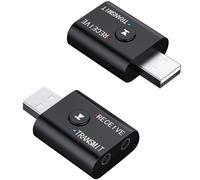 2v1 trasmettitore audio e adattatore Bluetooth 5.0 USB